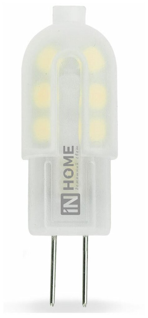 Светодиодная лампа IN HOME LED-JC-VC 1.5Вт, 12В, G4, 3000К, 95Лм 4690612019772