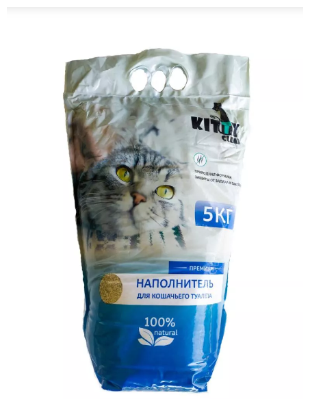 Наполнитель Kitty Clean Премиум для кошачьего туалета 5 кг