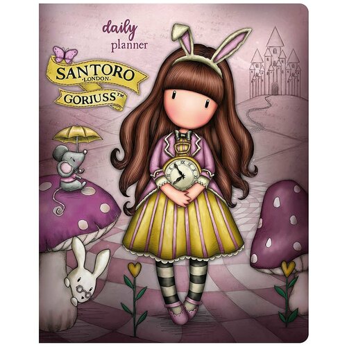 Ежедневник Santoro London Gorjuss Wonderland Just One Second (SL975GJ06)