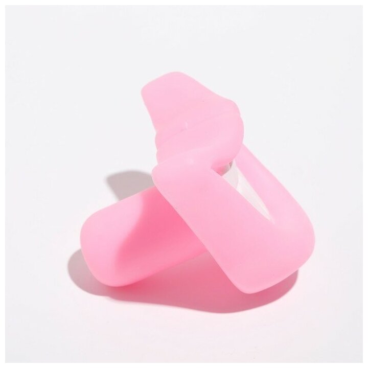 Игрушка для собак Пижон "Улыбка", пищащая, 9 см, розовые губы - фотография № 1