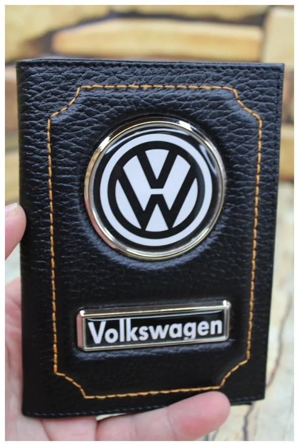 Набор автомобилиста Подарочный набор Volkswagen Фольцваген обложка для авто документов заглушки