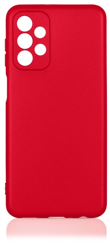 DF / Силиконовый чехол для телефона Samsung Galaxy A23 на смартфон Самсунг Галакси А23 DF sCase-137 (red) / красный