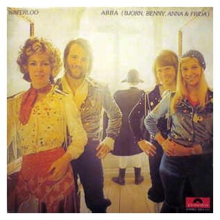 Старый винил, Polydor, ABBA - Waterloo (LP, Used)