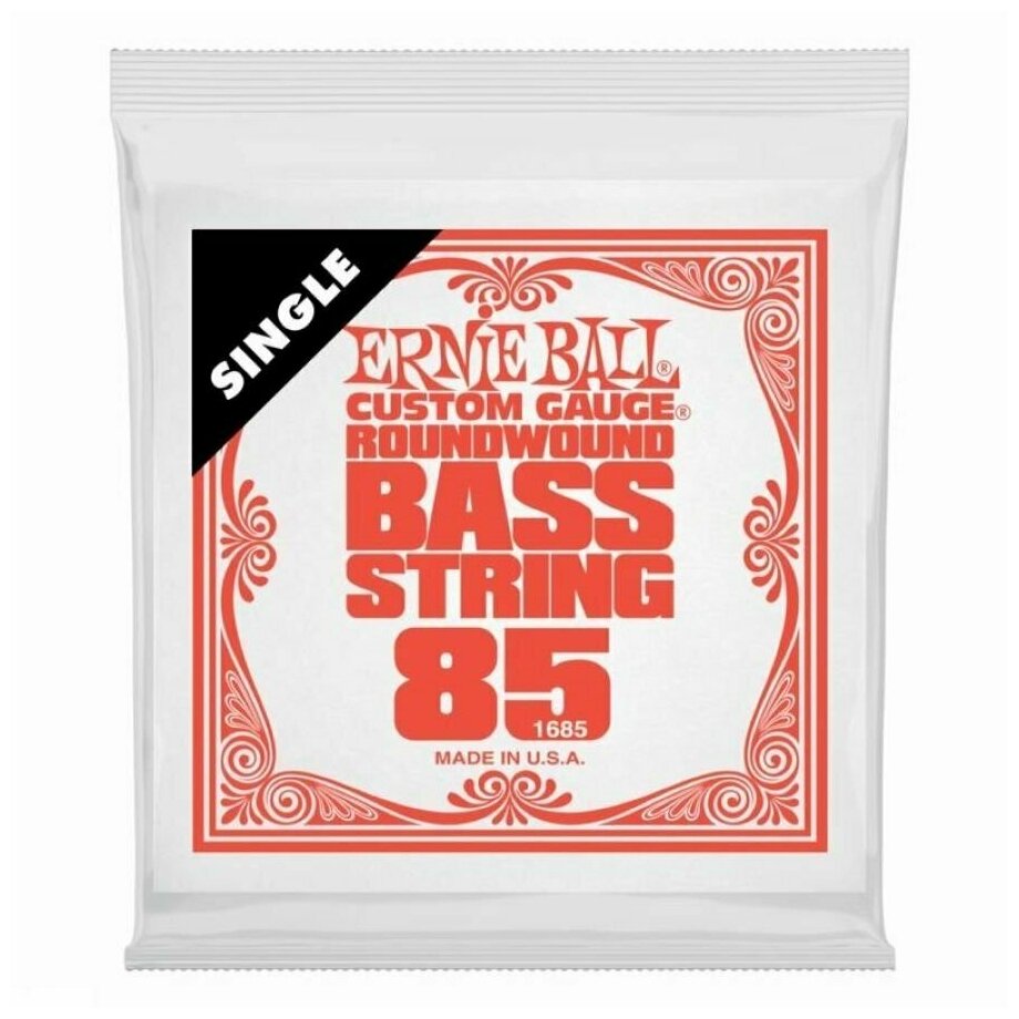 ERNIE BALL 1685 (.085) одна струна для бас-гитары