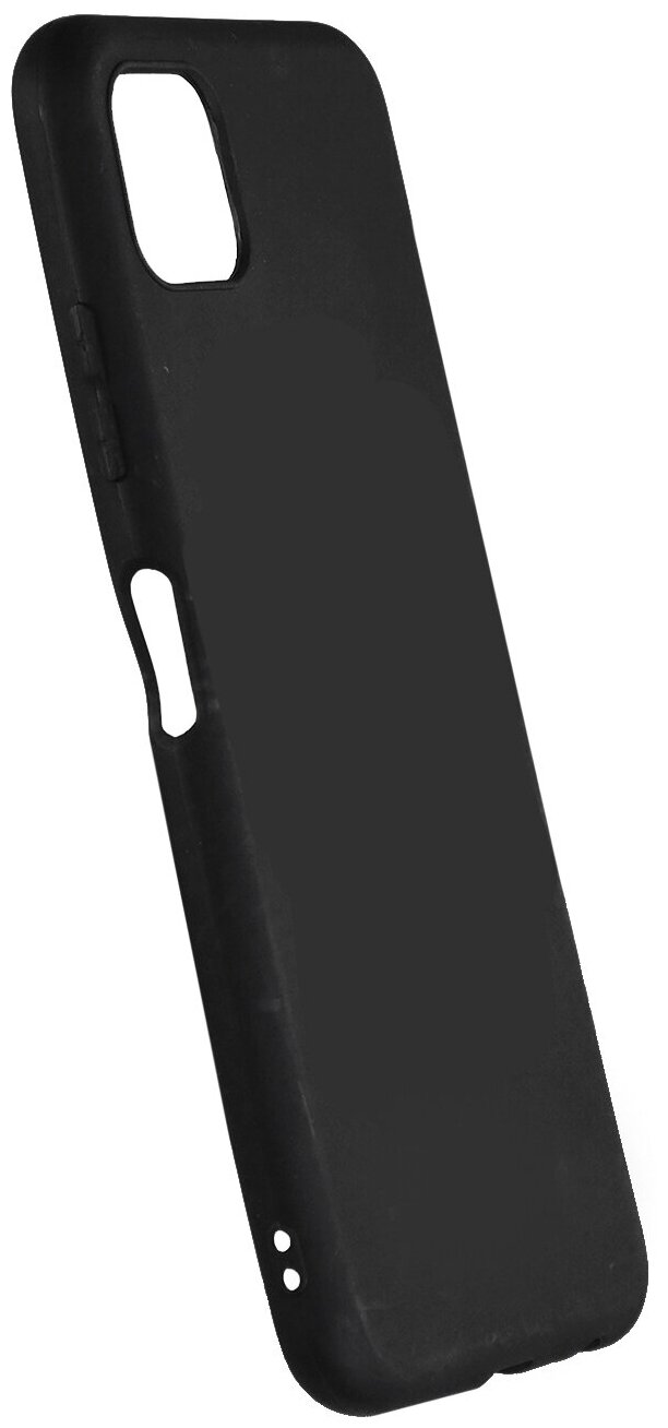 Чехол-крышка LuxCase для Samsung Galaxy A22s, термополиуретан, черный - фото №2