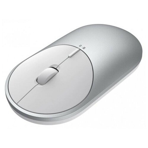 мышь xiaomi mi portable mouse gold Беспроводная мышь Xiaomi Mi Mouse 2 Bluetooth BXSBMW02, серебро