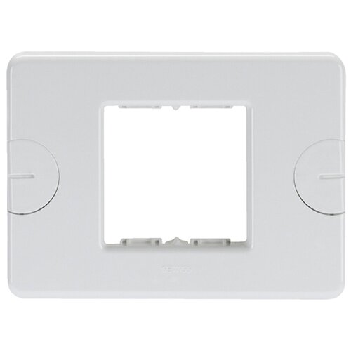 Gewiss SYSTEM рамка компактная 2 модуль белый GW24002