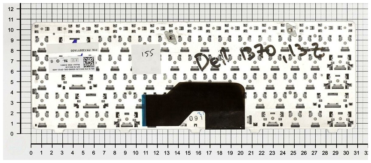 Клавиатура для ноутбука Dell 9ZN1K82B01 русская черная