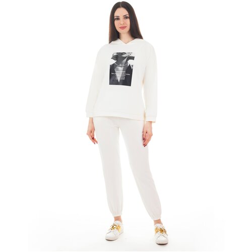 Спортивный костюм женский S-family цвет кофейный размер 46