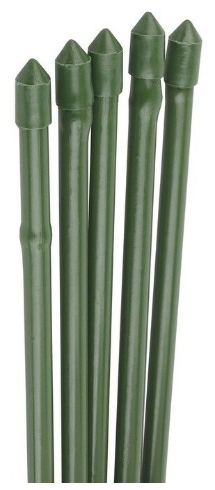 Поддержка для растений GREEN APPLE металл в пластике стиль бамбук 90см ø 11мм набор 5 GCSP-11-90