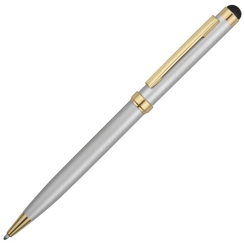 Ручка шариковая Голд Сойер со стилусом, серебристый ручка шариковая голд сойер со стилусом оранжевый