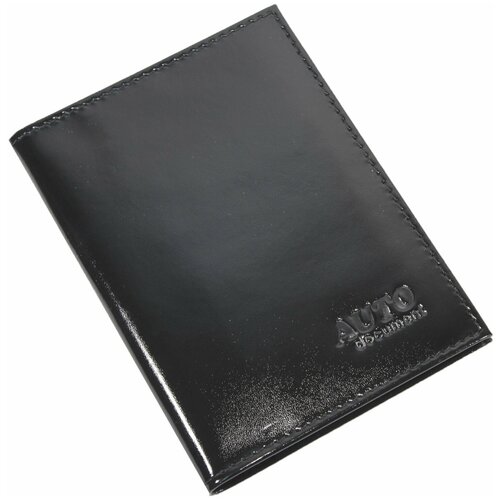 Обложка для автодокументов CRO-O-70-89, черный визитница premier urb натуральная кожа 2 кармана для карт для мужчин черный