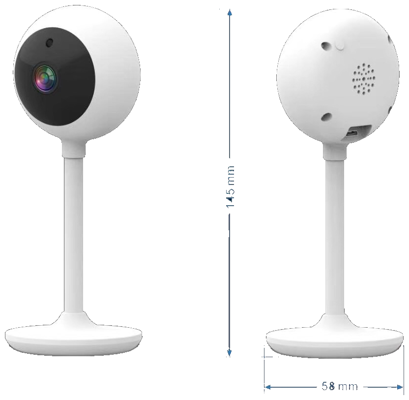Wi-Fi видеокамера Tantos iШар Плюс .