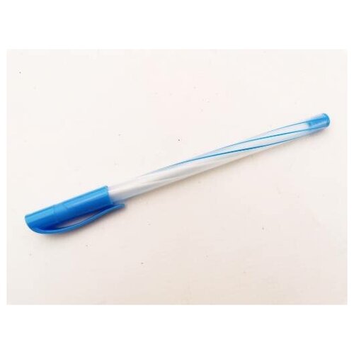 Ручка Bikson масляная, синие чернила, 1мм / 50шт в упаковке / ручка / набор 50шт ручка шариковая синяя 50шт в упаковке ручка набор 50шт