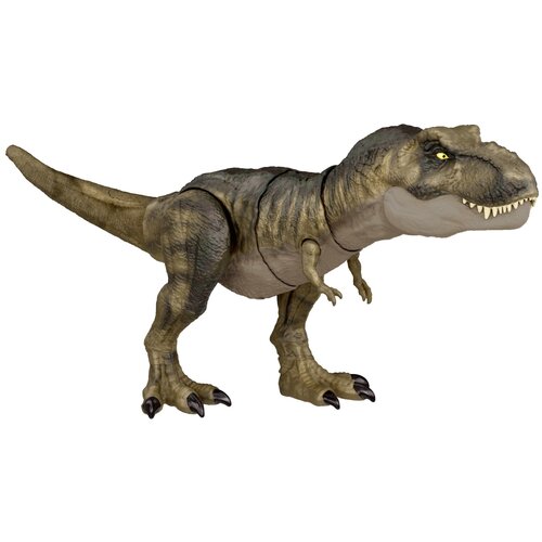 Фигурка Mattel Jurassic World Хищный свирепый Ти-Рекс HDY55, 21.3 см фигурка jurassic world ти рекс большая gwp06