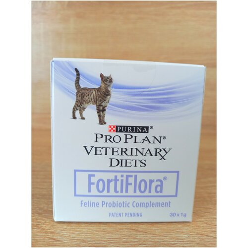 Добавка в корм Pro Plan Veterinary Diets FortiFlora для котят и кошек для нормализации микрофлоры жкт , 30х1г.