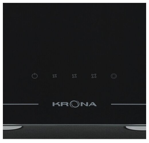 Кухонная вытяжка KRONA JINA 600 BLACK S - фотография № 7