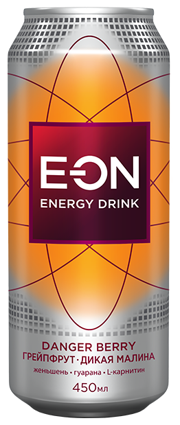 Энергетический напиток E-ON Danger Berry 0.45x12шт