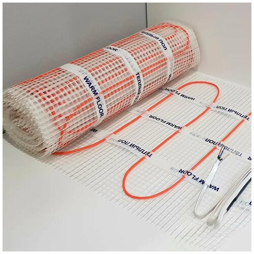 Электрический теплый пол WarmCoin ECO 05 м нагревательный мат 051м 1440₽