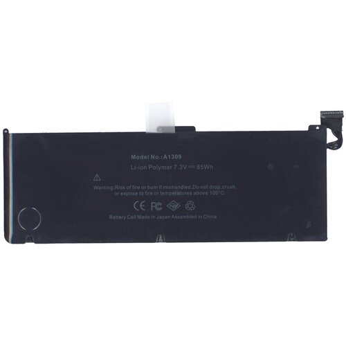 Аккумуляторная батарея для ноутбука Apple MacBook Pro A1297 17-inch A1309 95Wh OEM аккумуляторная батарея oem для ноутбука apple macbook pro 17 inch a1189 68wh серебристая