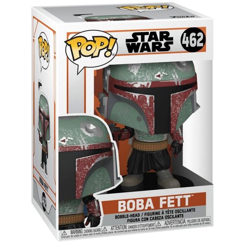 Фигурка Боба Фетт Мандалорец от Funko POP! фигурка funko pop death watch mandalorian two stripes эксклюзив gamestop из сериала star wars mandalorian