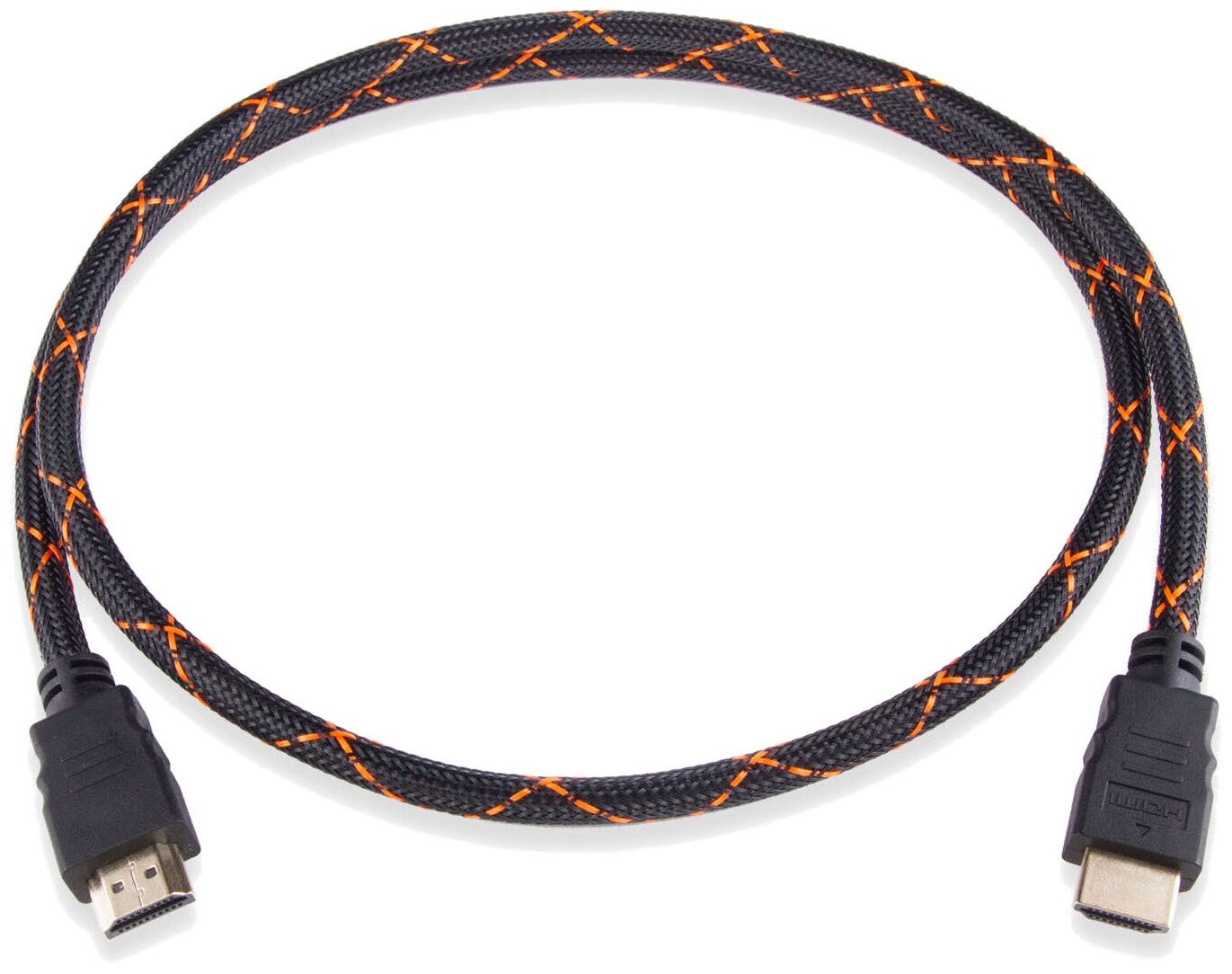 Кабель Rombica ZX10B Cable HDMI 1м черный (CB-ZX10B)