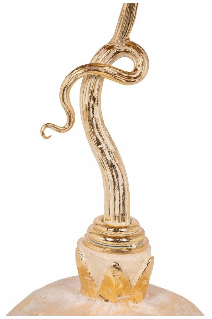 Столик декоративный Жемчужный гранат Айвори Мраморное золото - фотография № 9