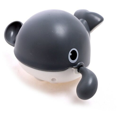 Игрушка заводная «Кит», водоплавающая, цвета микс игрушка заводная кит водоплавающяя цвета микс