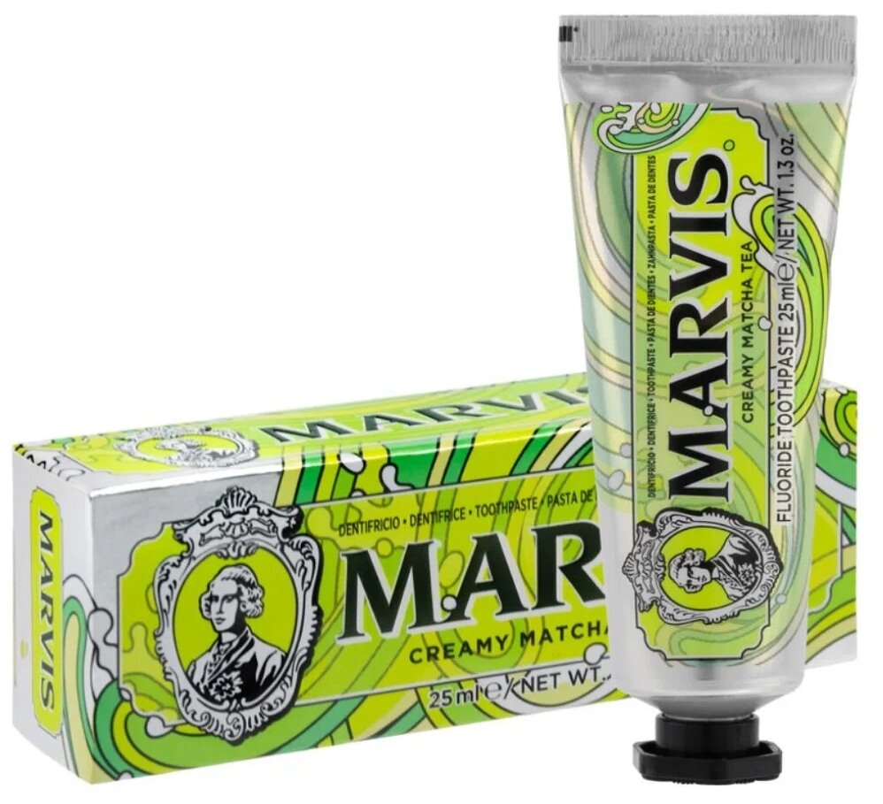 Зубная паста Marvis Creamy Matcha Tea, 25 мл
