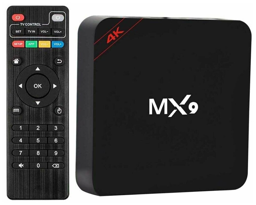 2/16 GB Мультимедийный плеер ТВ-ресиверы Smart TV Box WiFi Медиаплеер MX9 ТВ-бокс-приставка