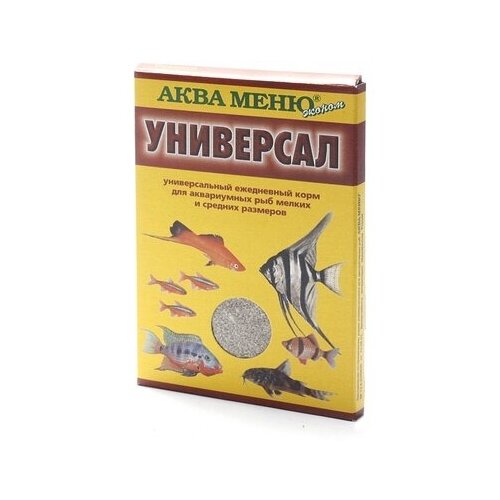 Аква Меню Корм Универсал 650058, 0,03 кг, 40315 (18 шт)