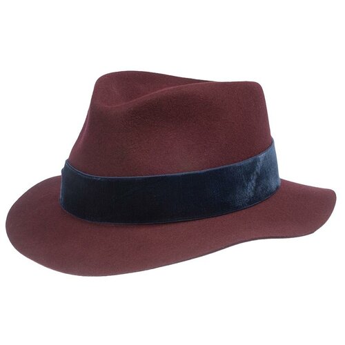 Шляпа HERMAN арт. MAC FLEMISH (бордовый), размер 58