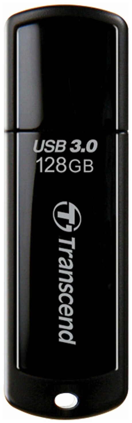 Флеш диск 128GB Transcend JetFlash 700 USB 3.0, Черный