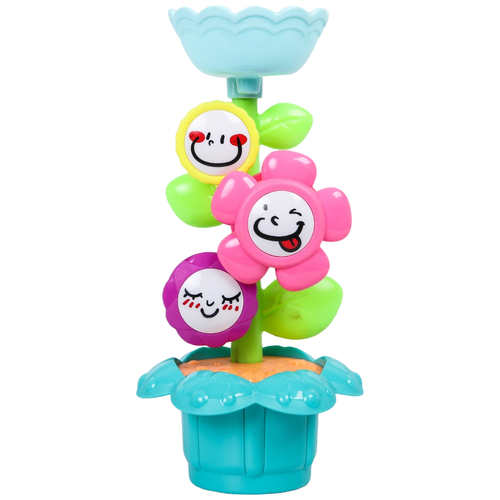 Игрушка для ванной Сима-ленд Забавный цветочек, 2920380, разноцветный