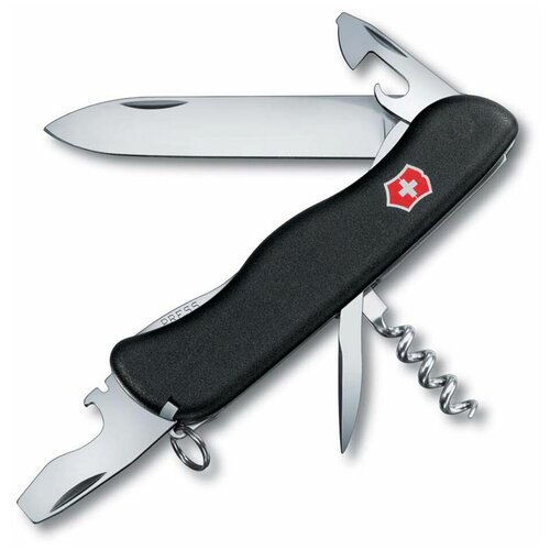 Нож перочинный Victorinox picknicker (0.8353.3) 111мм 11функц. черный карт. коробка