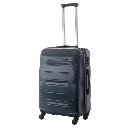 фото Чемодан, средний размер (м+) 78 л, съемные колеса, кодовый замок, 67x43x26, цвет - темно-зеленый bagmag