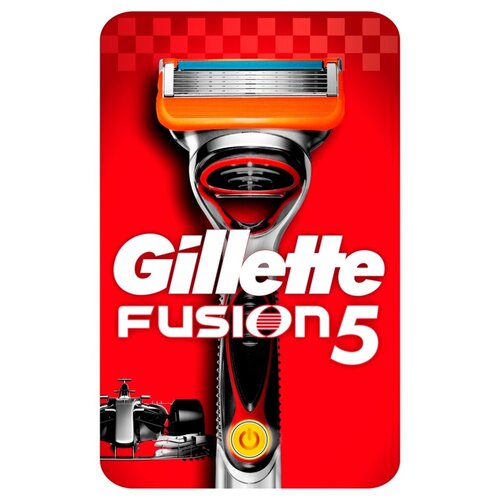 Станок для бритья Gillette, Fusion Power Red, для мужчин, 1 сменная кассета станок для бритья gillette fusion power red для мужчин 1 сменная кассета