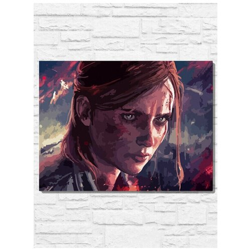 Картина по номерам на холсте игра the last of us - 9677 Г 30x40