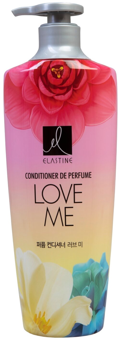 Elastine кондиционер Perfume Love me парфюмированный для всех типов волос, 600 мл, 12 шт.