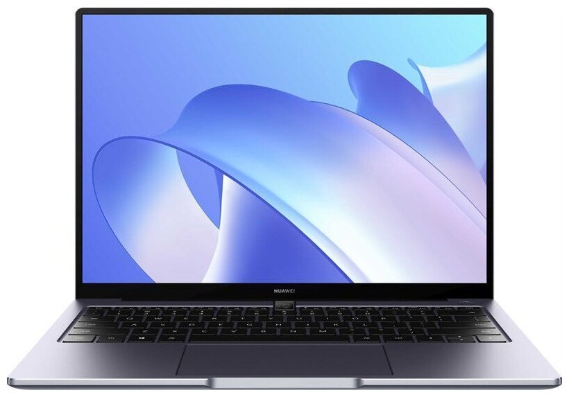 Ноутбук Huawei MateBook 14 53012NVN AMD Ryzen 5 5500U 21 GHz - 40 GHz 16384 Mb 14 2160х1440 512 Gb SSD DVD нет AMD Radeon Graphics Windows 11 Home серый