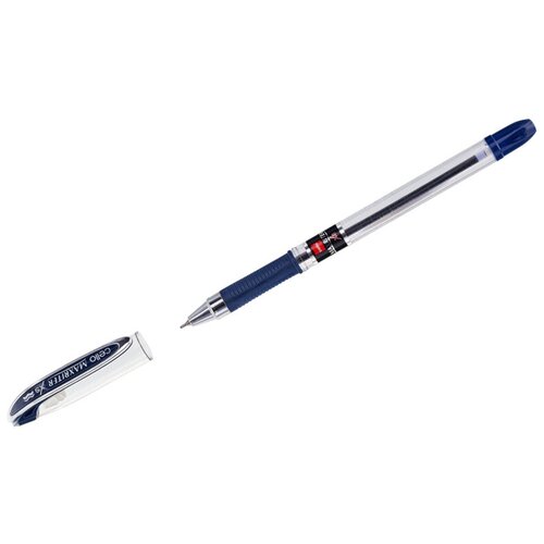 Ручка шариковая Cello Maxriter XS синяя, 0,7мм, грип, штрих-код, 3 штуки