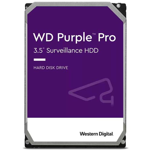 12TB WD Purple Pro (WD121PURP) {Serial ATA III, 7200- rpm, 256Mb, 3.5} жесткий диск western digital wd original sata iii 12tb wd121purp video purple pro