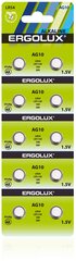 Батарейка для часов Ergolux AG10 BL-10 LR54 /LR1130 /189 /389
