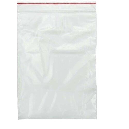Пакет с замком Zip-Lock (Зип лок), плотность 40 мкм, размер 20х30 см, 200 шт.