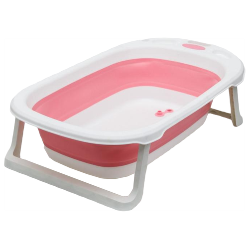 Ванночка детская складная, Ножки, цвет розовый 6996069