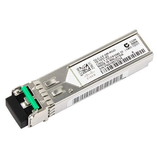 Оптический трансивер Cisco GLC-ZX-SM-RGD трансивер finisar ftlf1318p2btl gm class 1 21cfr1040 10 1g 1310nm sm lx