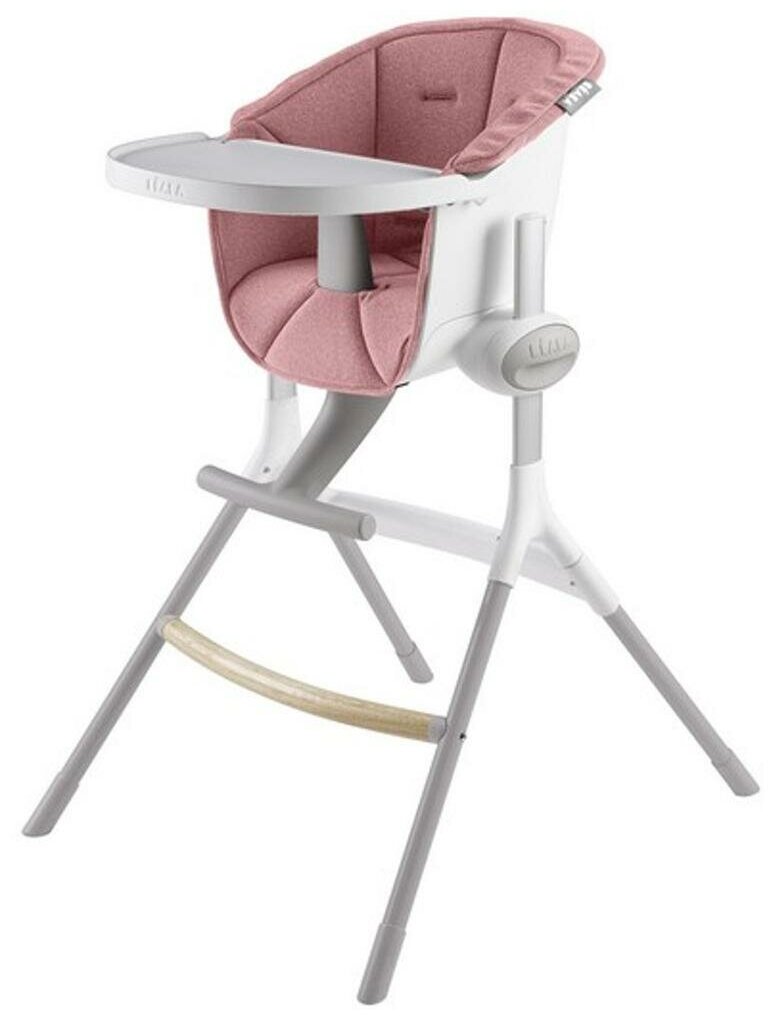 Подушка для сидения стульчика для кормления Beaba TEXTILE SEAT F/HIGH CHAIR PINK