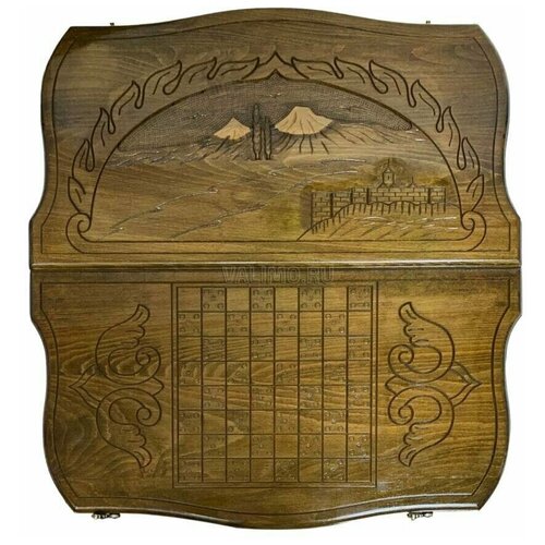 Нарды резные без ручки 