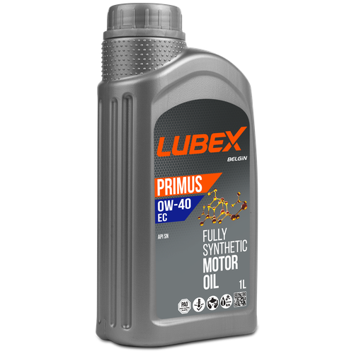 LUBEX L034-1299-0404 Масло моторное PRIMUS EC 0W-40 SN (4л)
