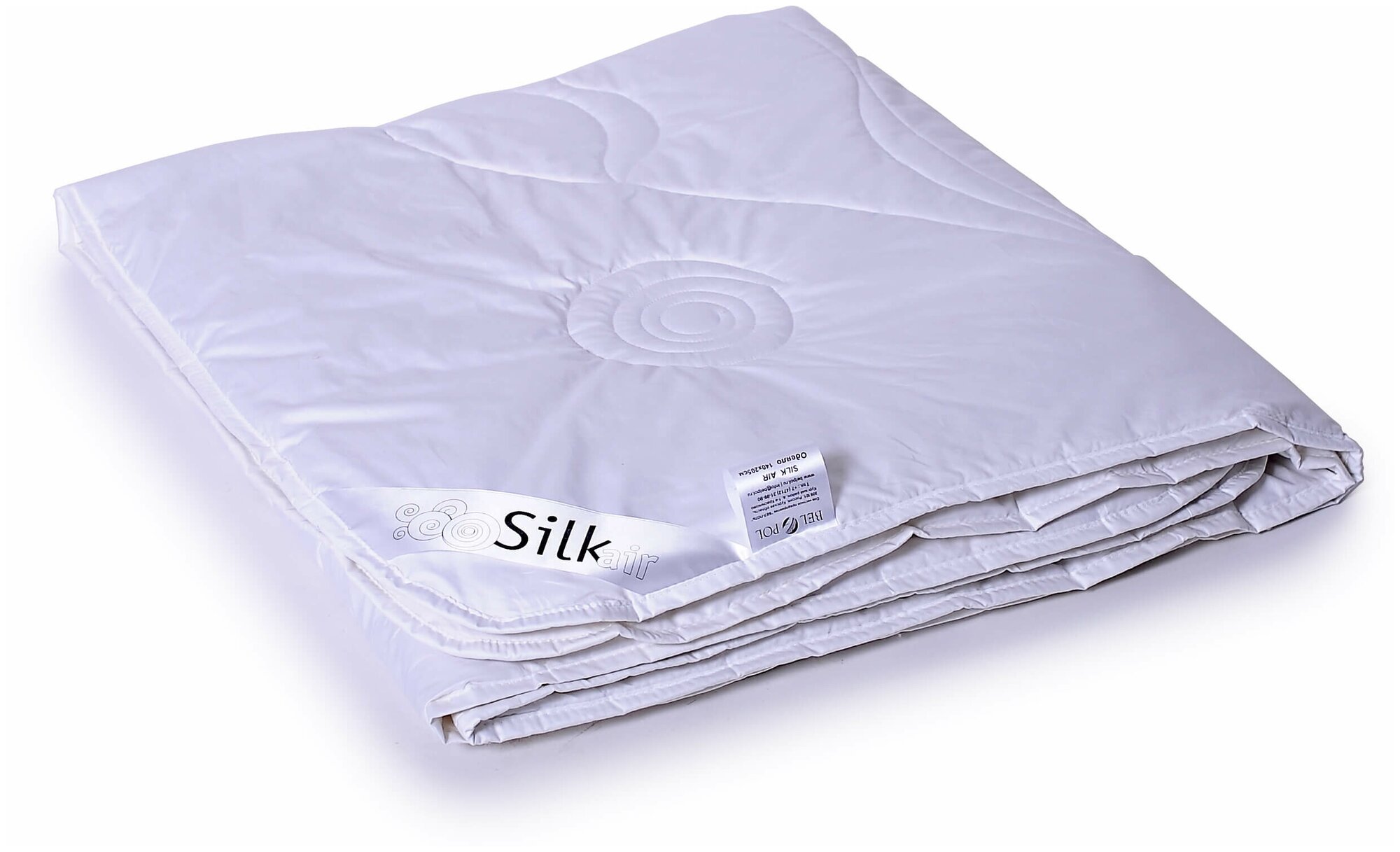 Одеяло БелПоль SILK AIR шелк/сатин, полуторное 140*205 см, всесезонное